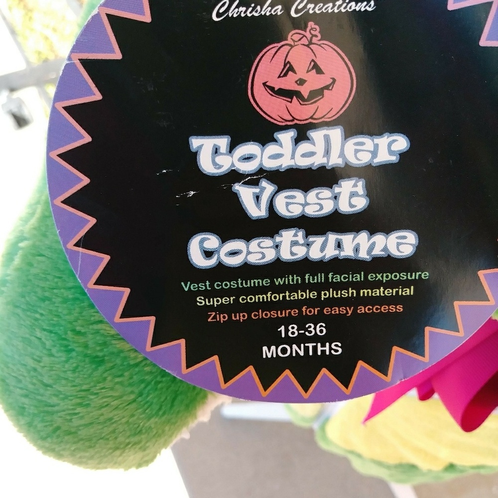 Piglet or Alligator Halloween Vest